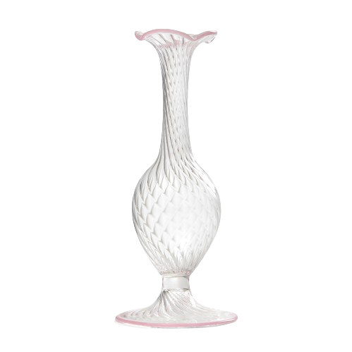 Murano Bud Vase in Pink