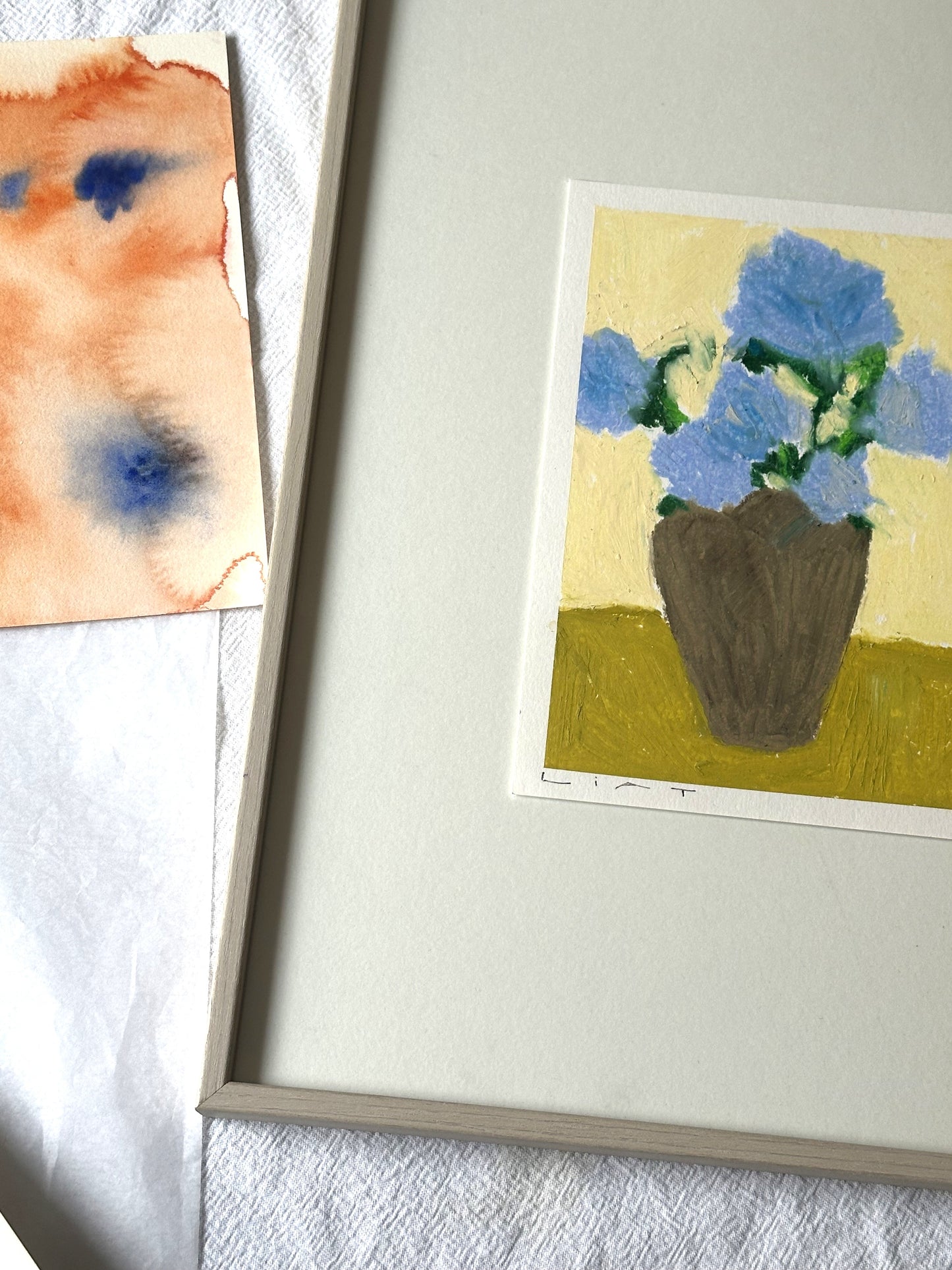 Liat Greenberg, 'Vase with blue flowers' 2026