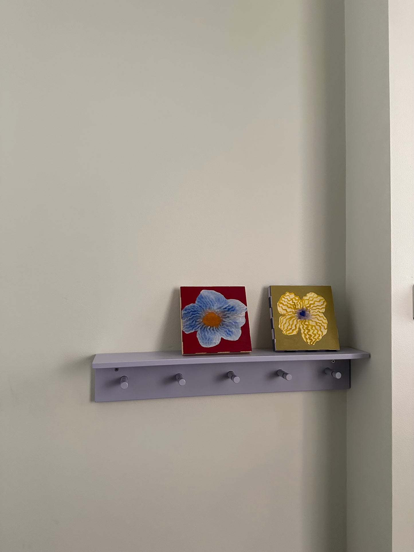 Liat Greenberg, 'Mini Flower on Wood II' 2025