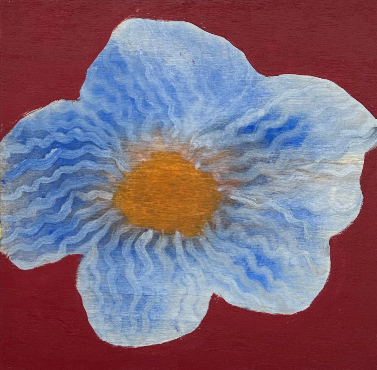 Liat Greenberg, 'Mini Flower on Wood II' 2025