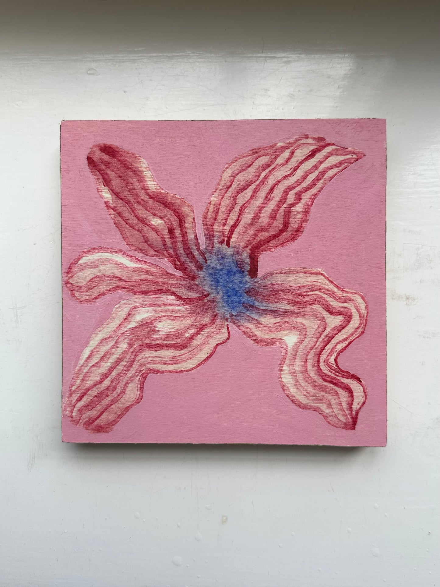 Liat Greenberg, 'Mini Flower on Wood III' 2025