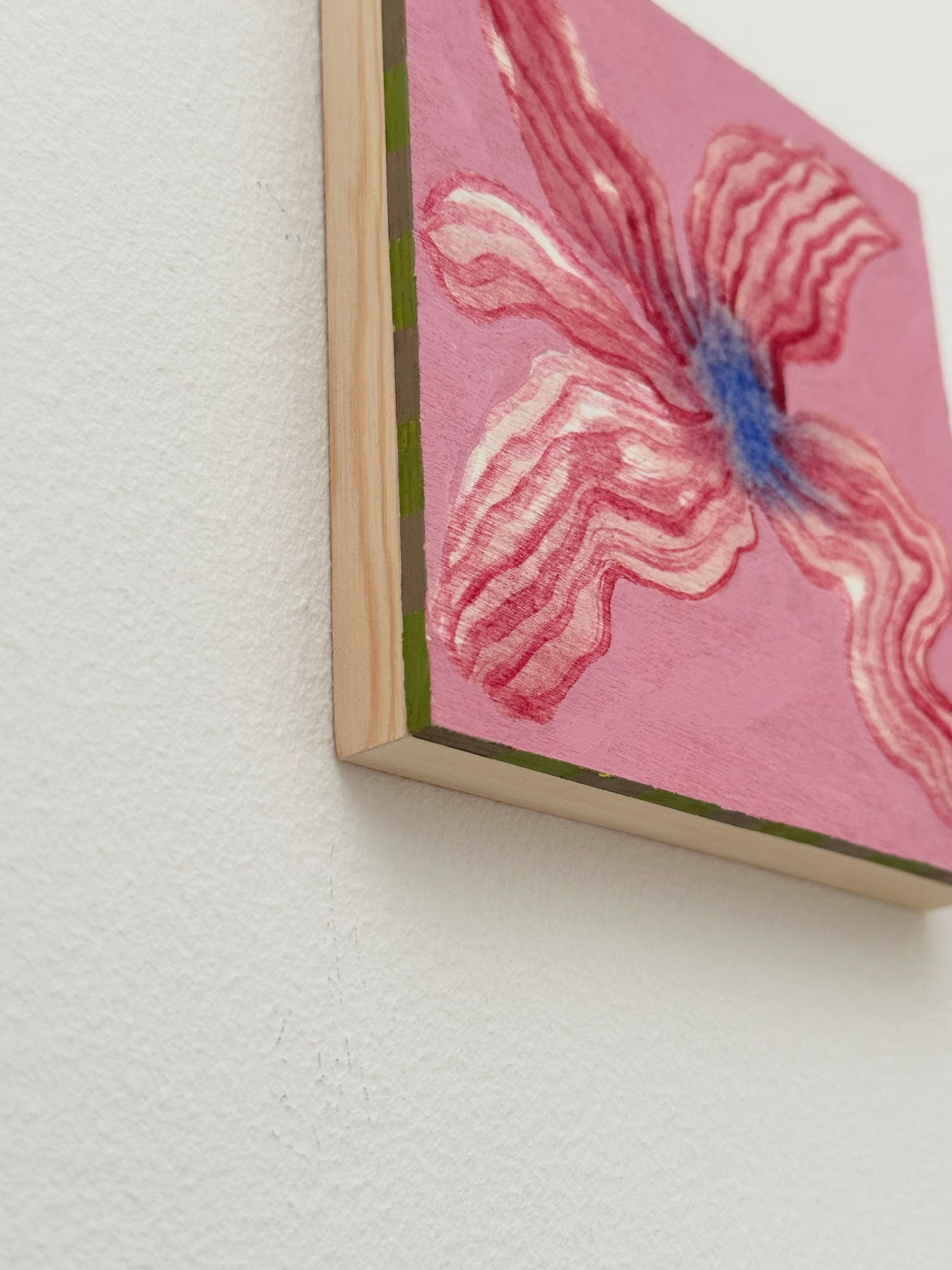 Liat Greenberg, 'Mini Flower on Wood III' 2025