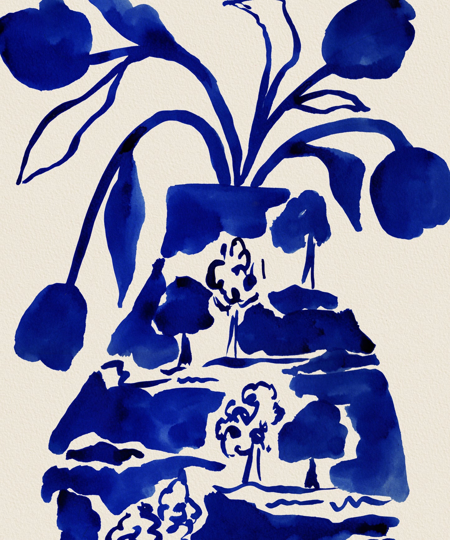 The Good Life Home, The Joy of Nature - (Joie de La Nature), Floral Art Print