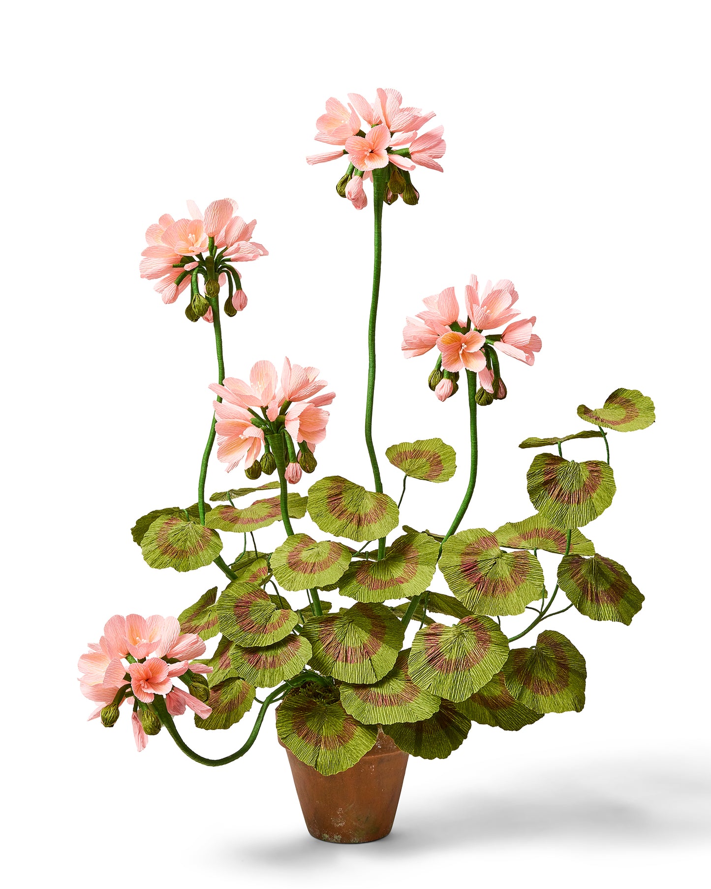 Blooms by Beam Large Pink Paper Geranium