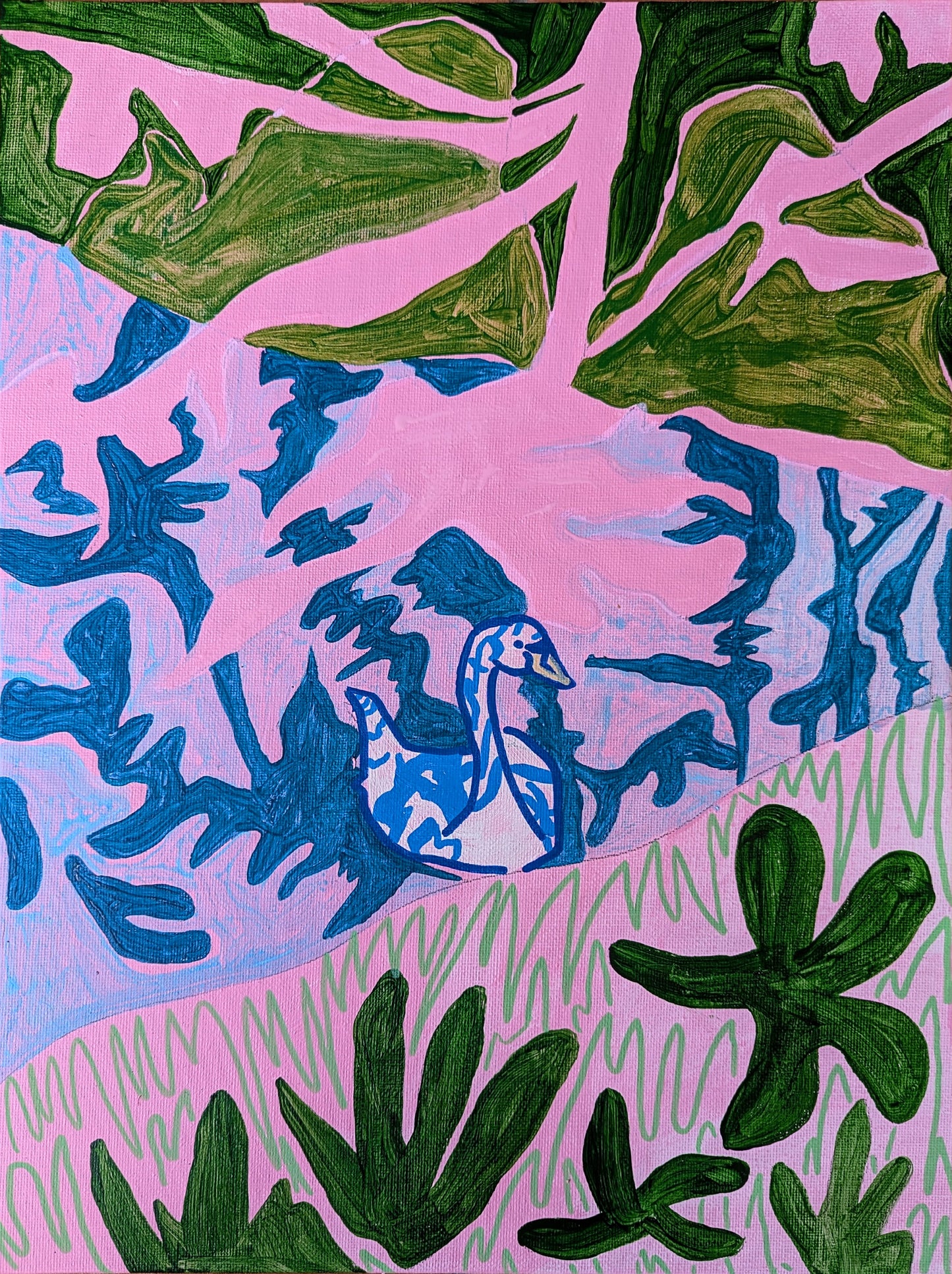 Elizabeth Power, 'Love Swan Study' 2025