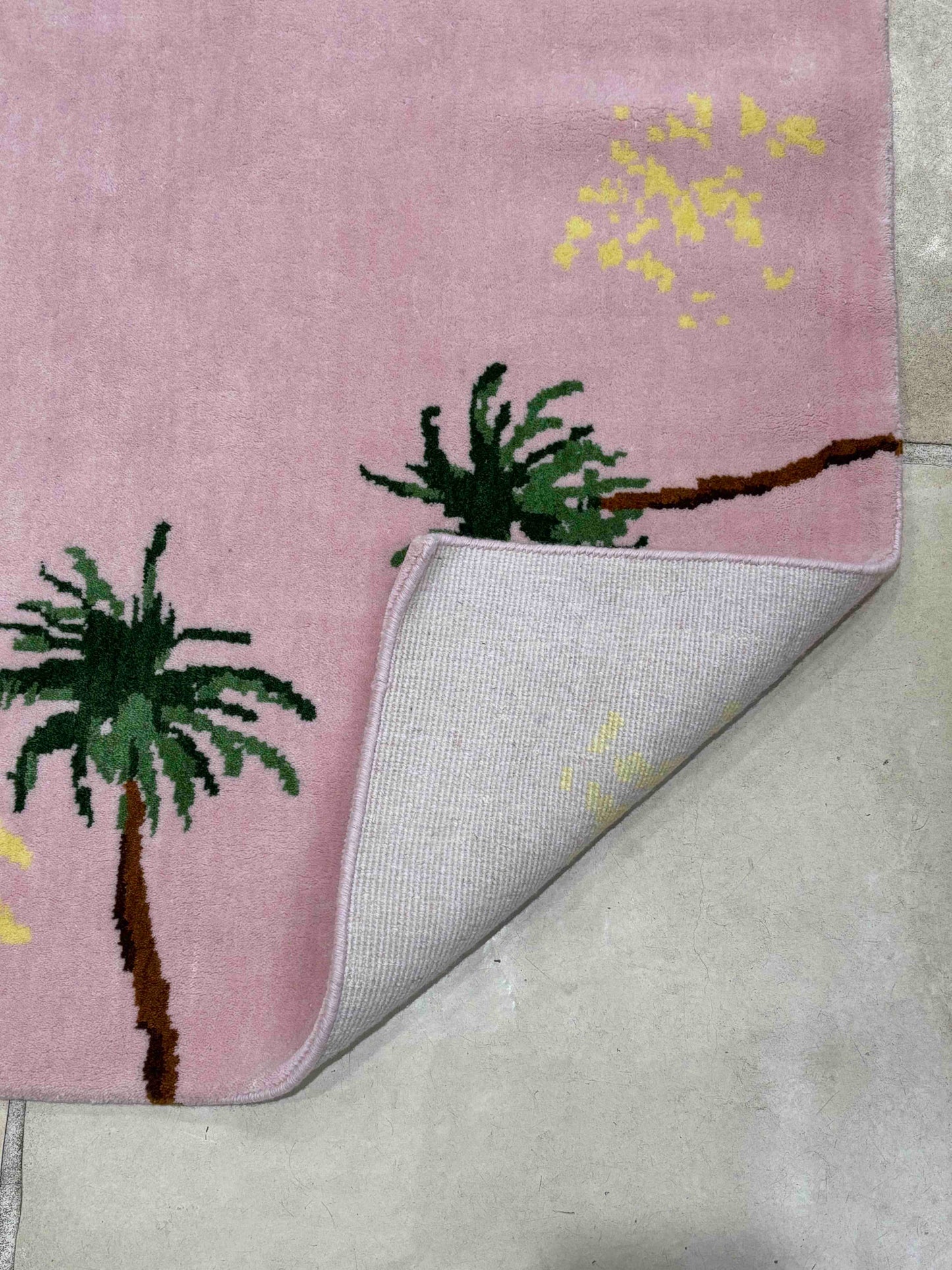 Sparrow and Grass, 'Palm Rug'