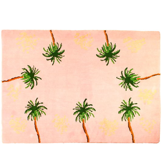 Sparrow and Grass, 'Palm Rug'