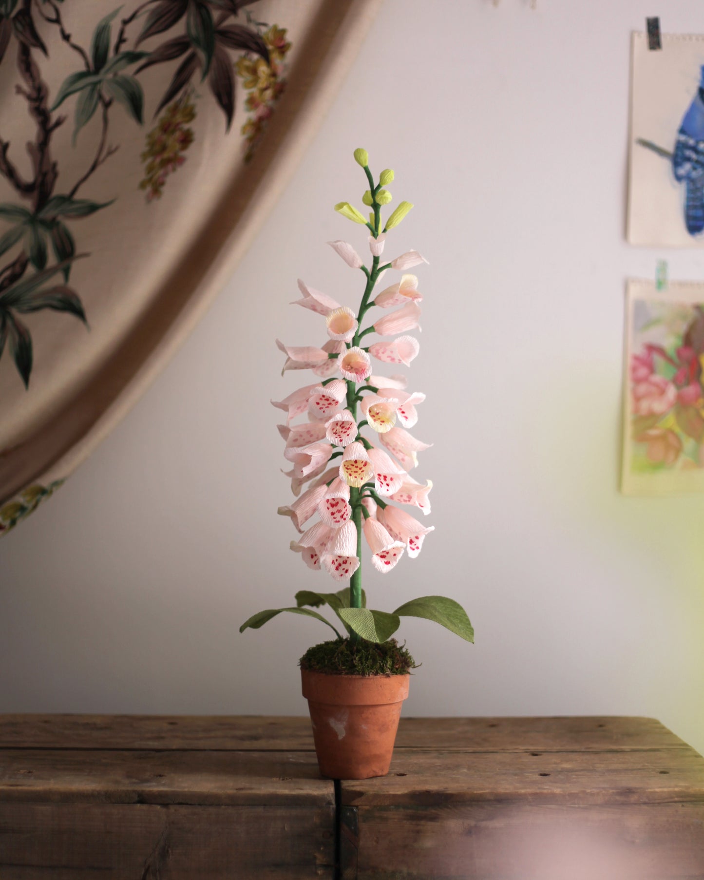 Blooms by Beam Light Pink Paper Foxglove