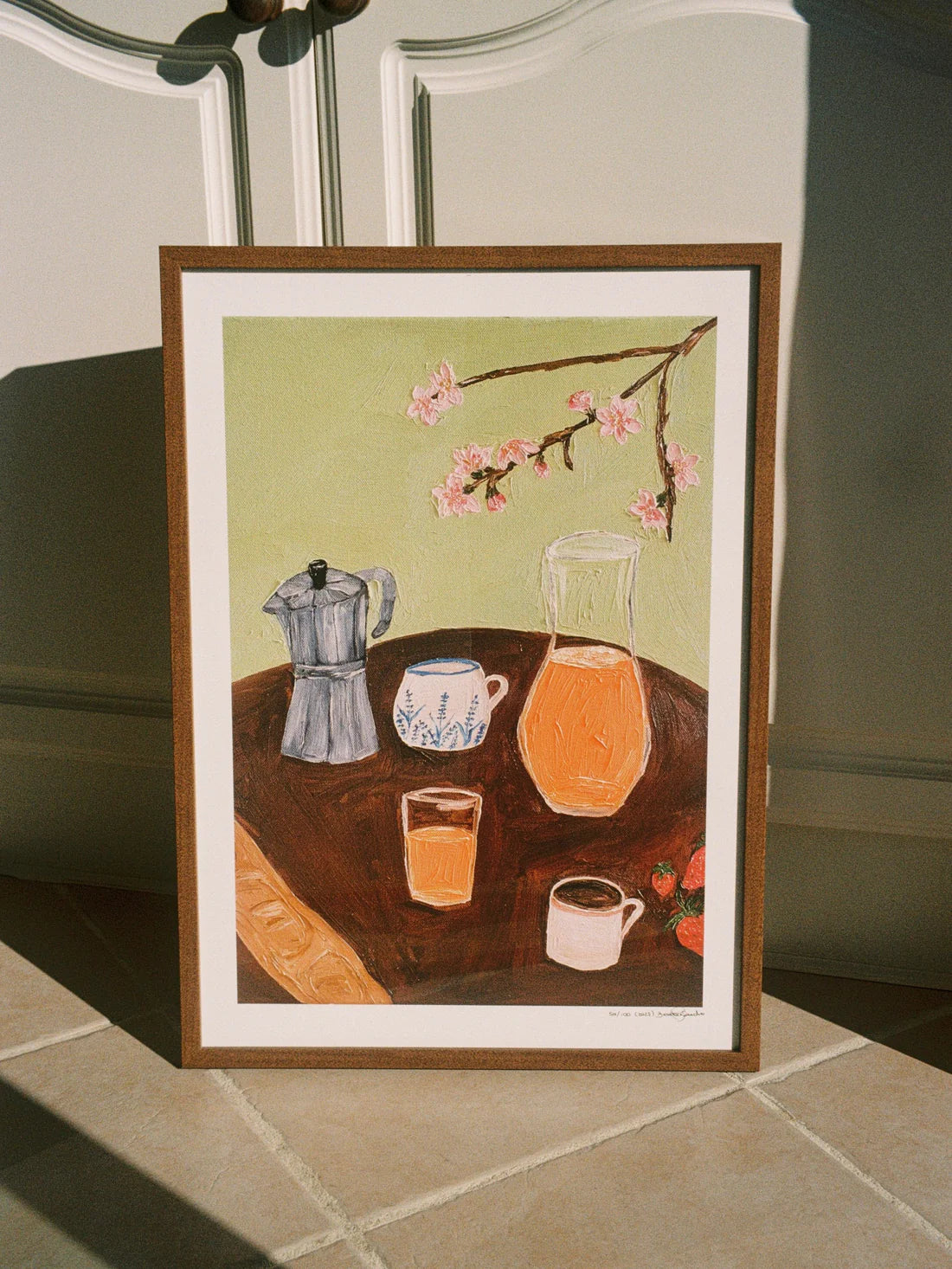 Beatriz Sanches Cartas, Pequeno-almoço tardio Fine Art Print
