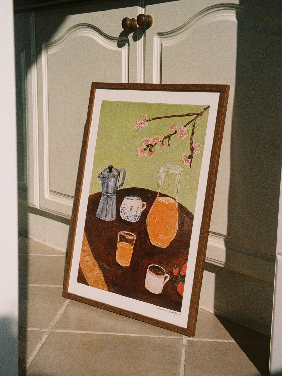 Beatriz Sanches Cartas, Pequeno-almoço tardio Fine Art Print