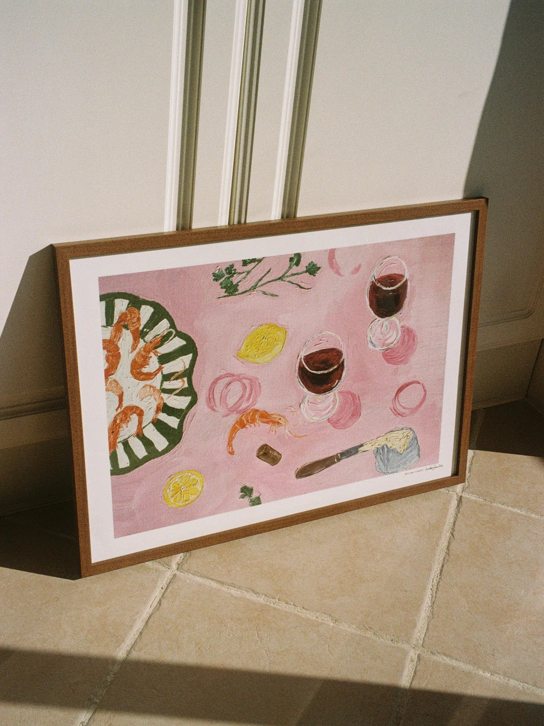 Beatriz Sanches Cartas, Petisco depois da praia Fine Art Print