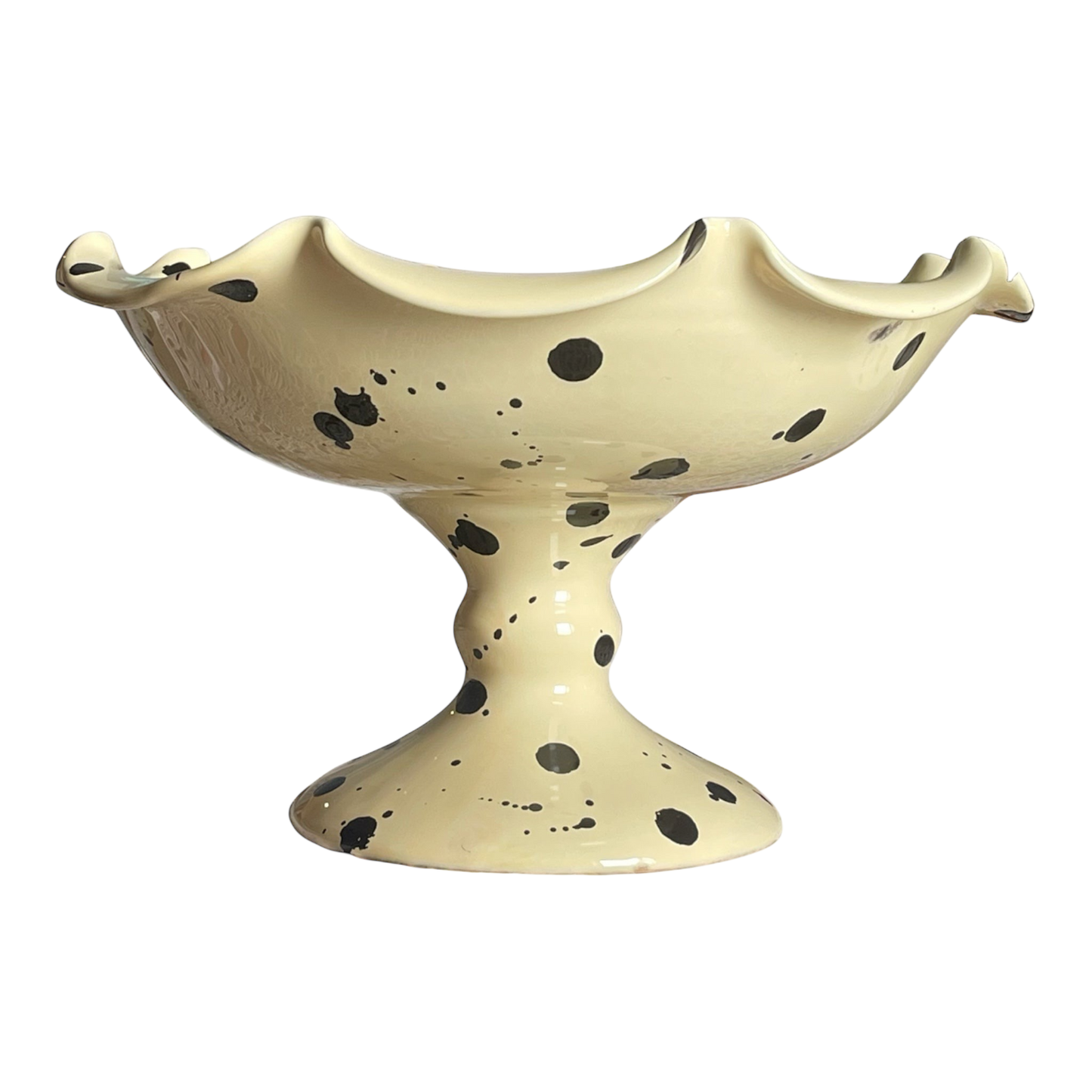 Ivo Angel, The Curvy Serving Bowl with Stand