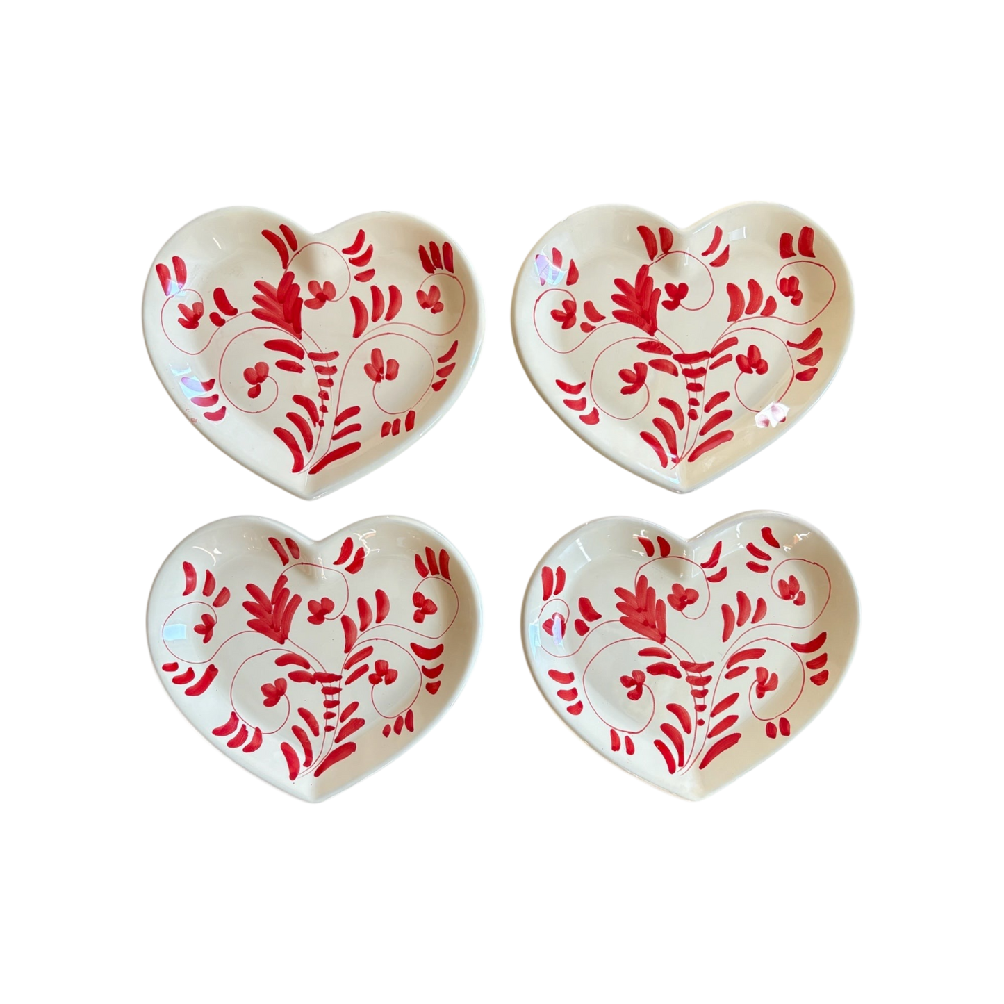 Ivo Angel, Shaped Pastry Plates set of 4
