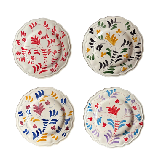 Ivo Angel, The Vines Holiday Antipasto plate Set of 4