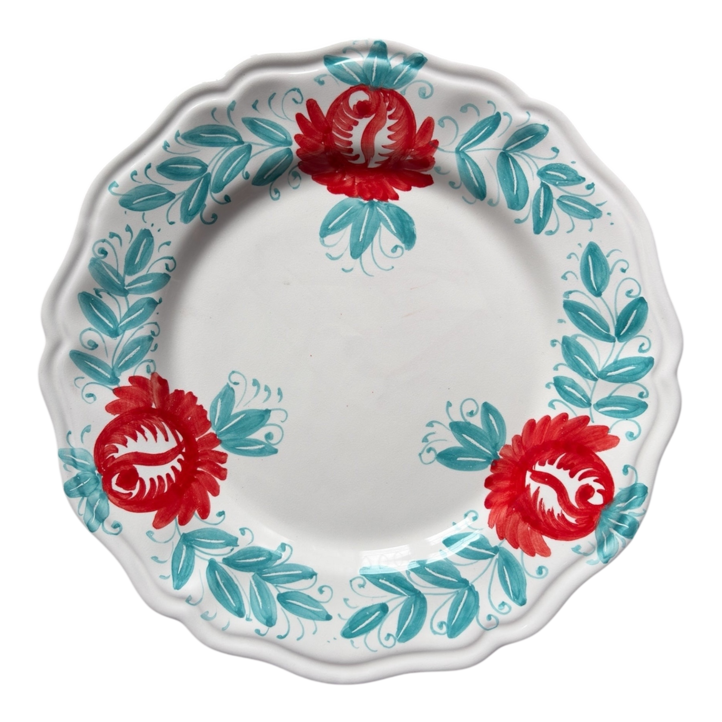 Ivo Angel, The Bianco Rose Dinner Plate