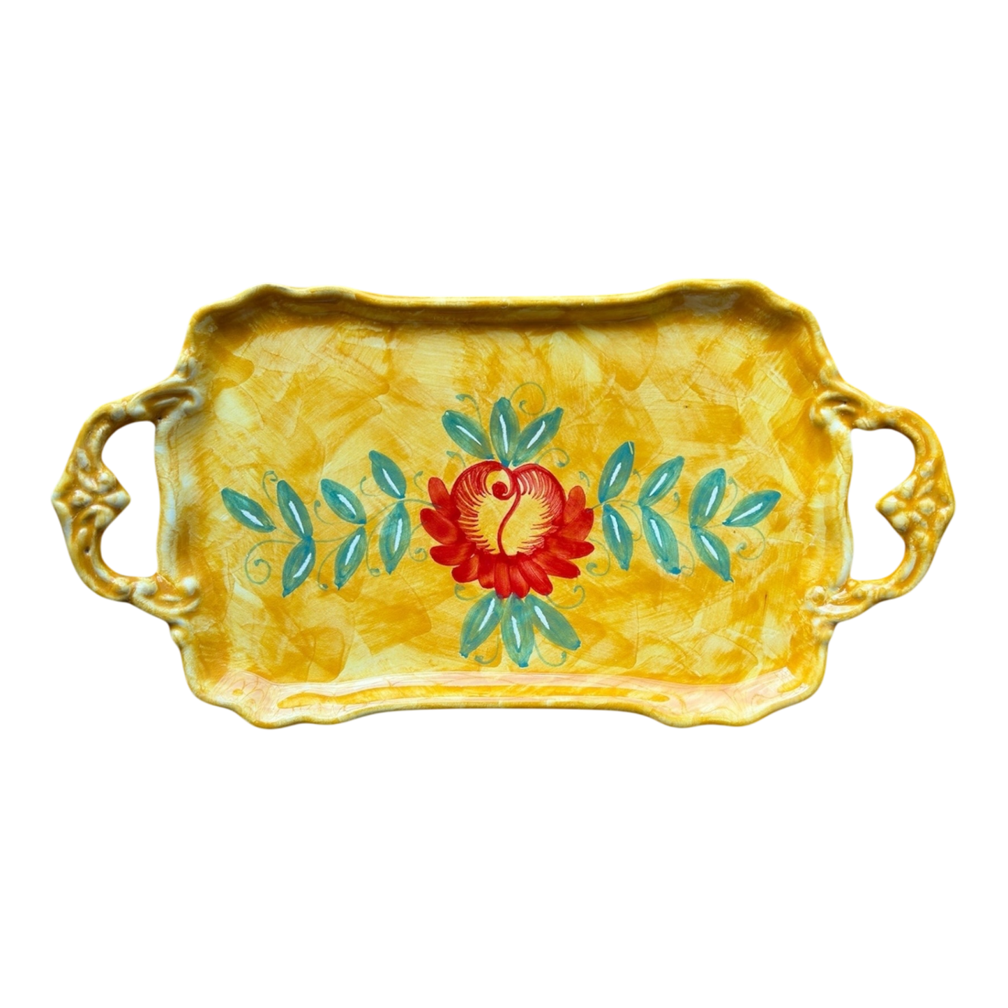 Ivo Angel, The Senape Rose Baroque Platter