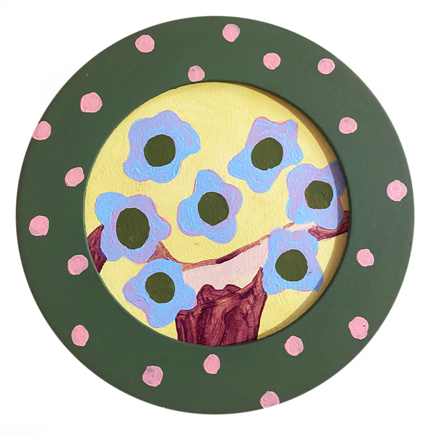 Crystal Knight, 'Polka Dots & Flowers' 2025