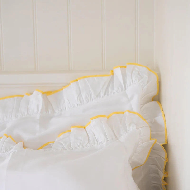Sukun Provence Butter Pillow Case Pair