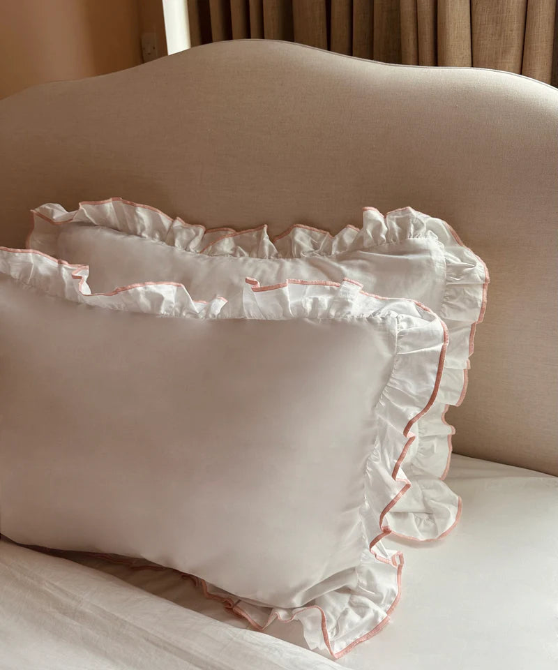 Sukun Provence Dusty Pink Pillow Case Pair