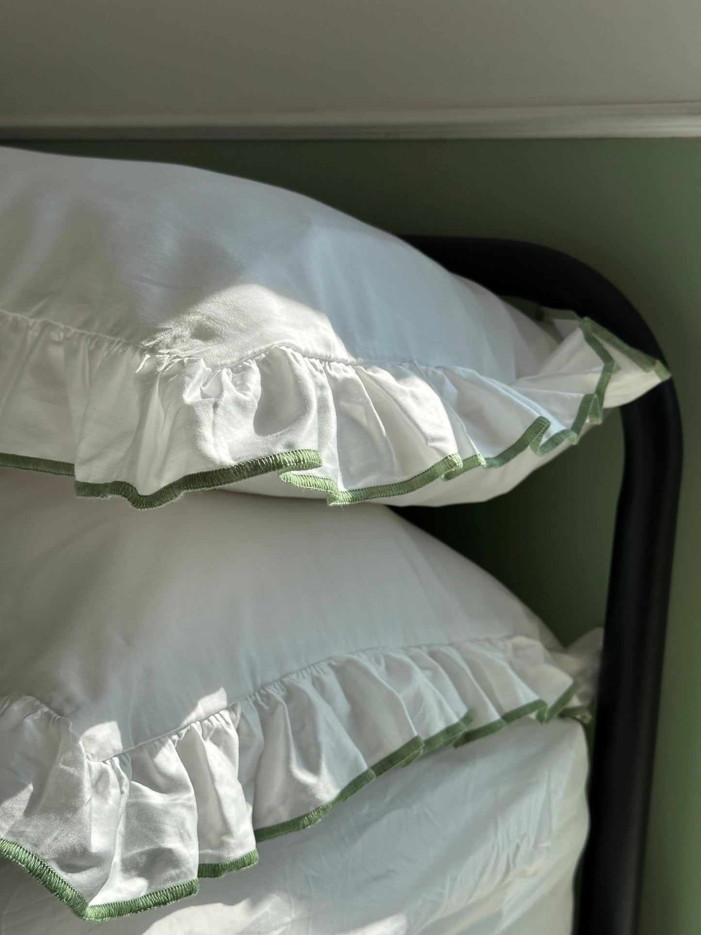 Sukun Provence Olive Pillow Case Pair