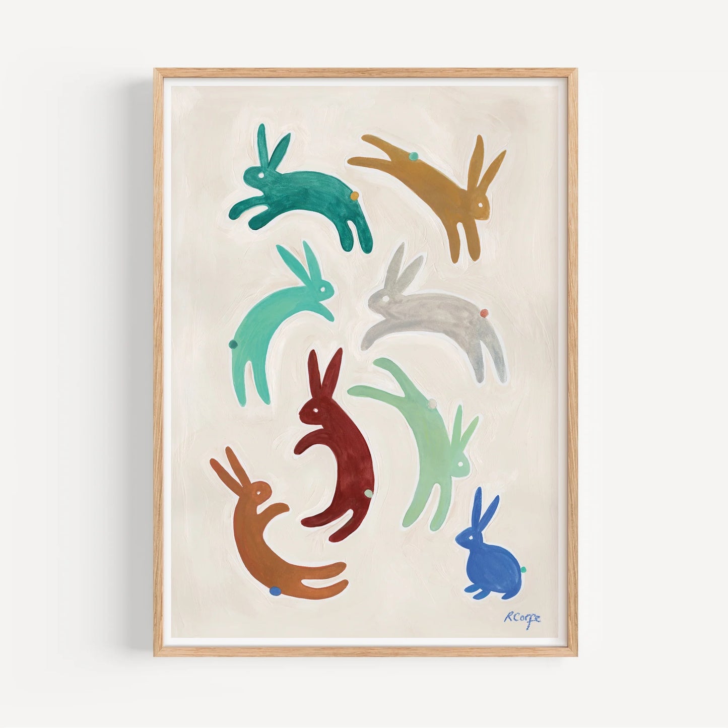 Rosanna Corfe, Rabbits Print