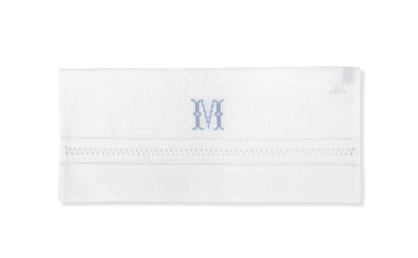 Volga Linen, Hand Towel Diamond Stitch