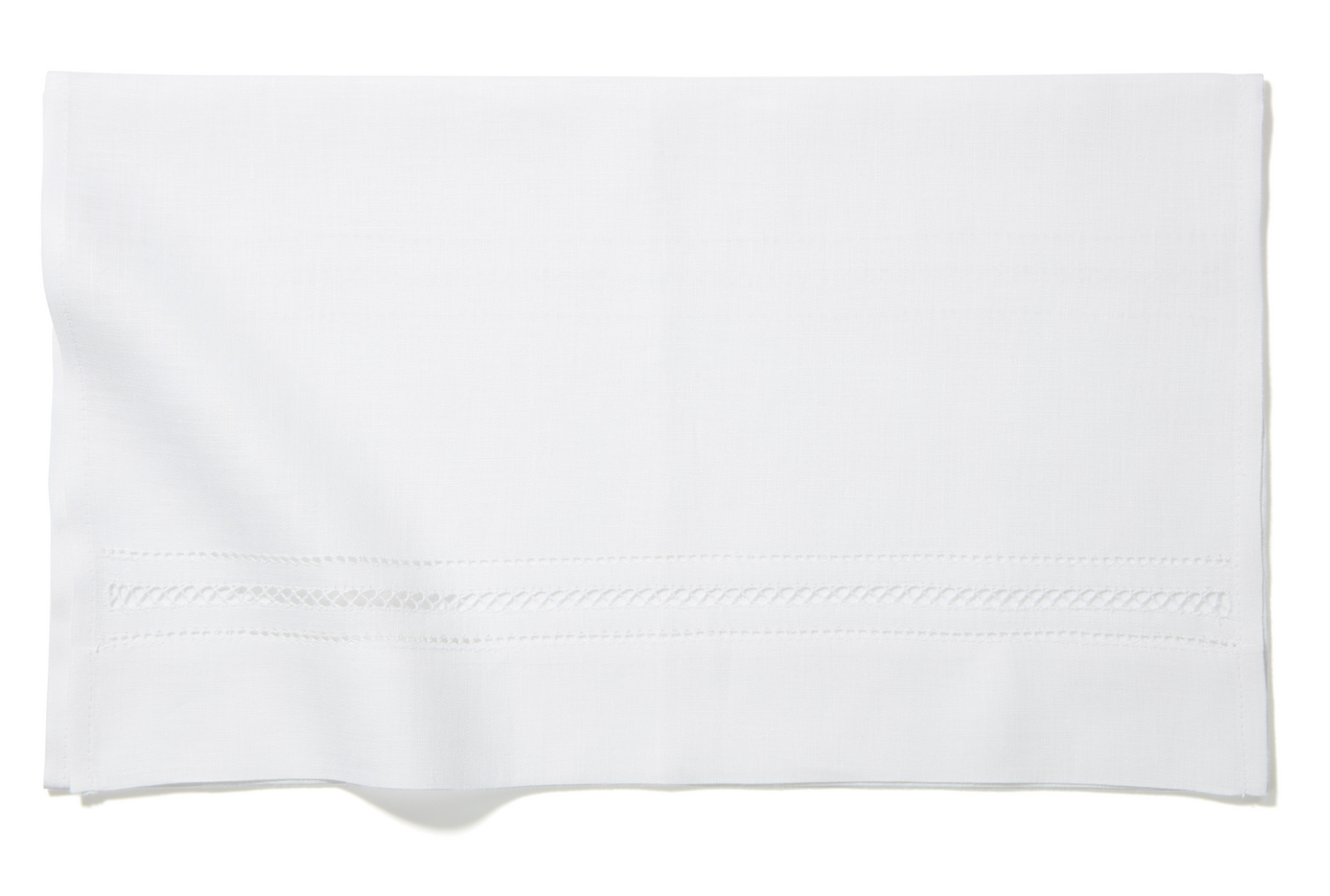 Volga Linen, Hand Towel Diamond Stitch