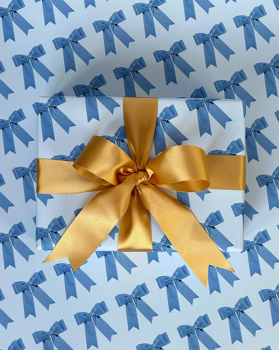 Baby Blue Wrapping Paper