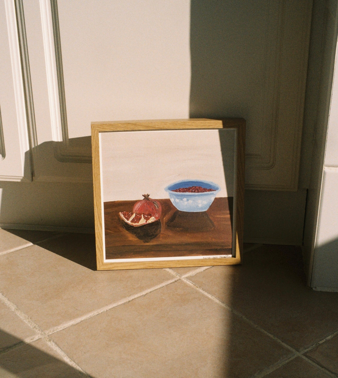 Beatriz Sanches Cartas, 'Romã descascada Fine Art Print'