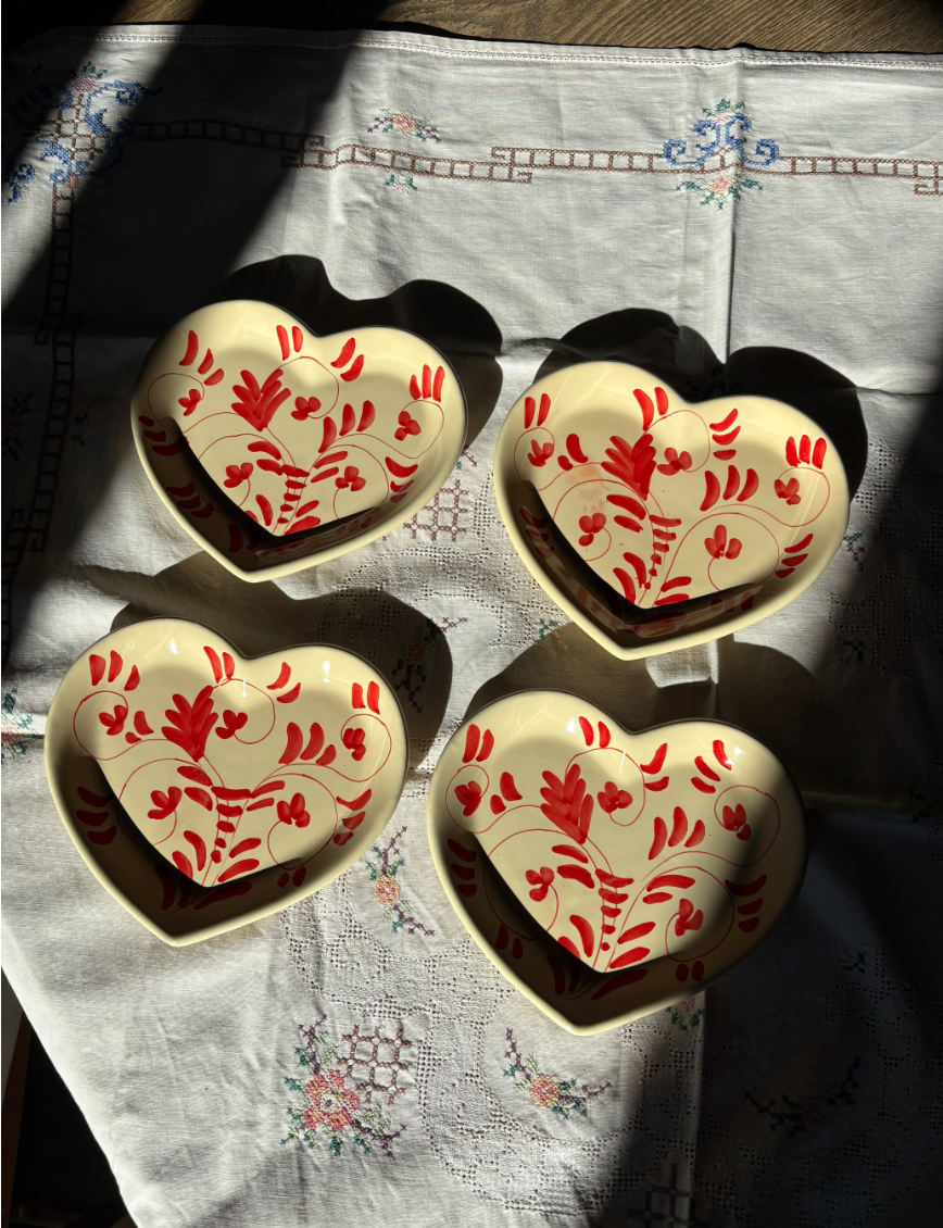 Ivo Angel, Shaped Pastry Plates set of 4