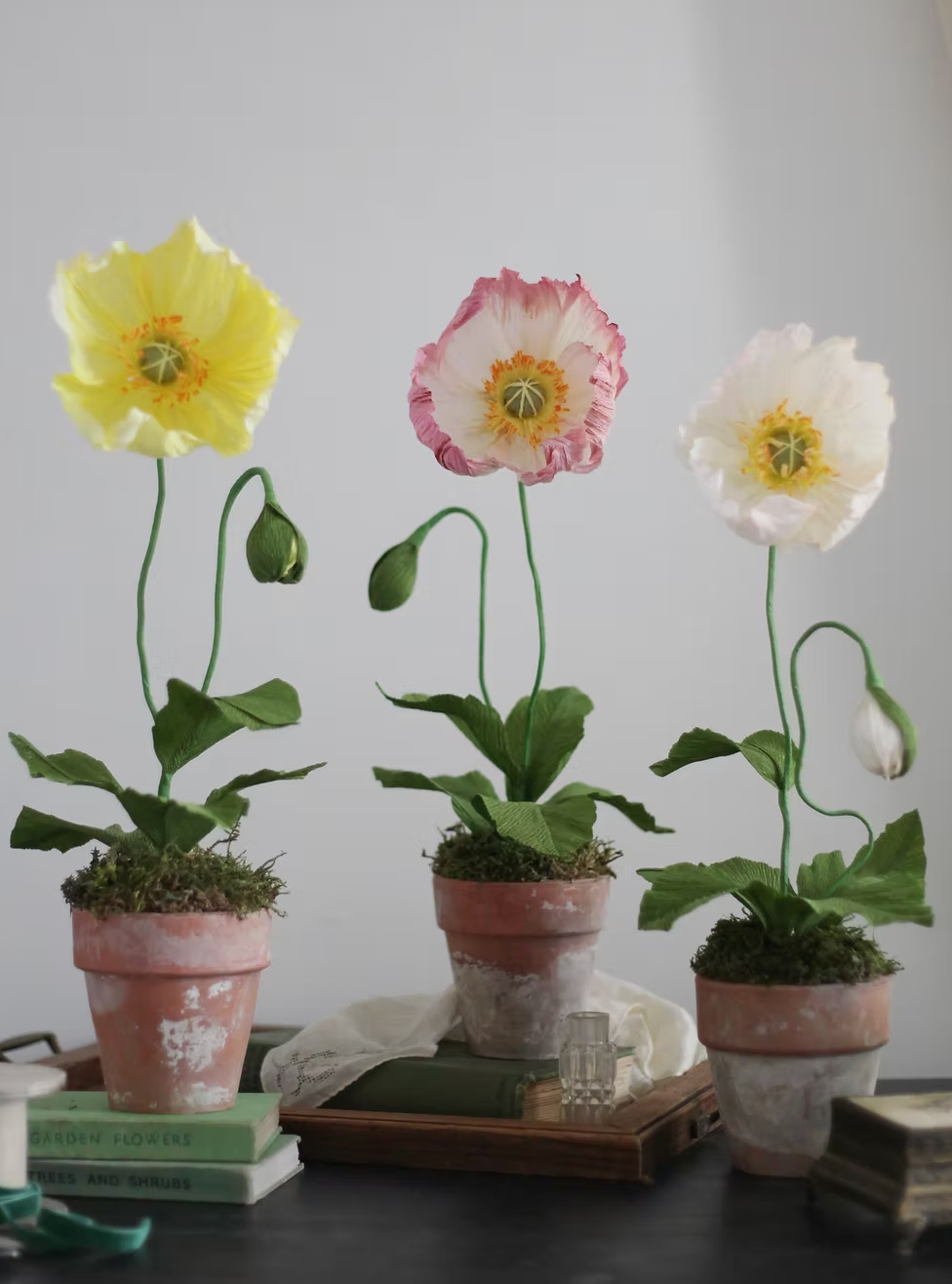 Blooms by Beam Paper Poppy Flowers