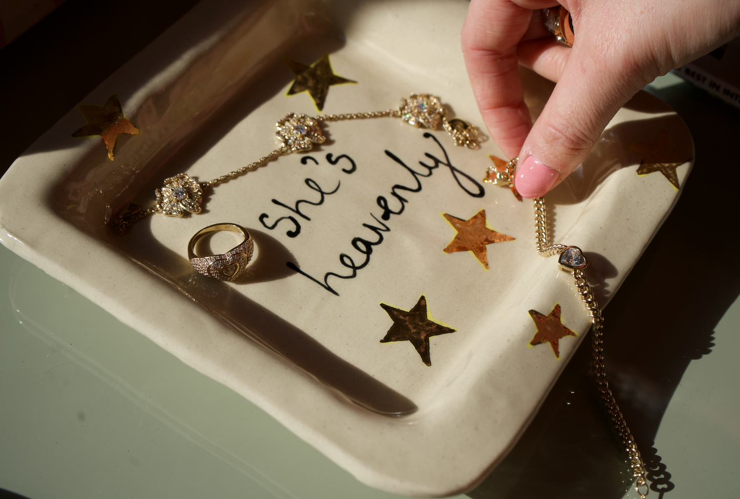 Heavenly London x Domenica Marland, Trinket Tray by L&Clay