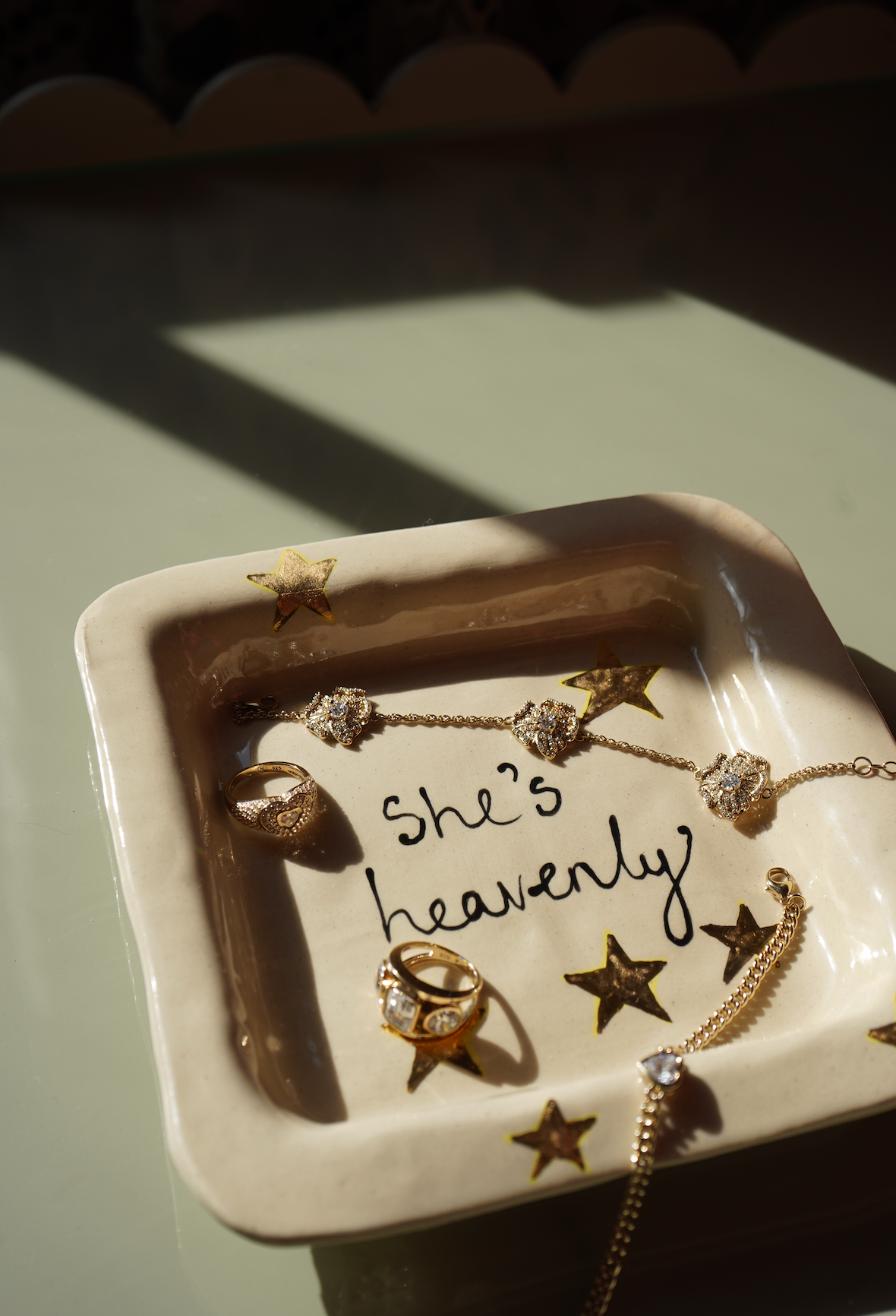 Heavenly London x Domenica Marland, Trinket Tray by L&Clay