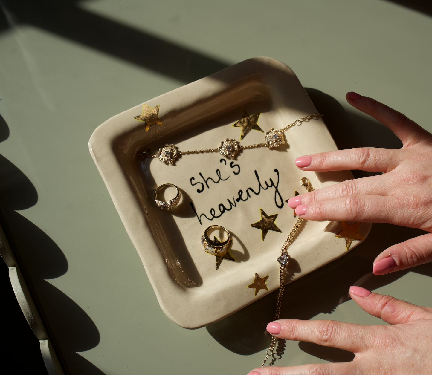 Heavenly London x Domenica Marland, Trinket Tray by L&Clay