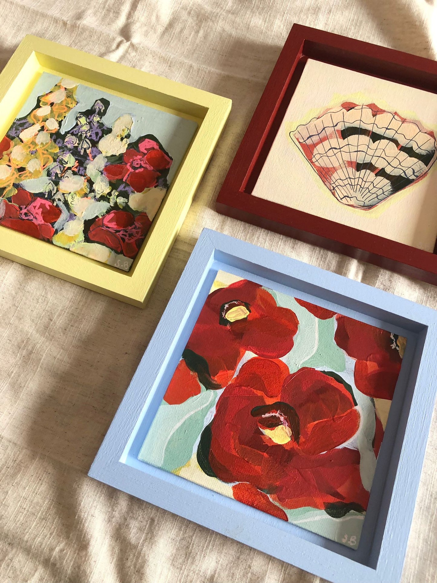 Sian Beck, 'Garden flowers no.1'