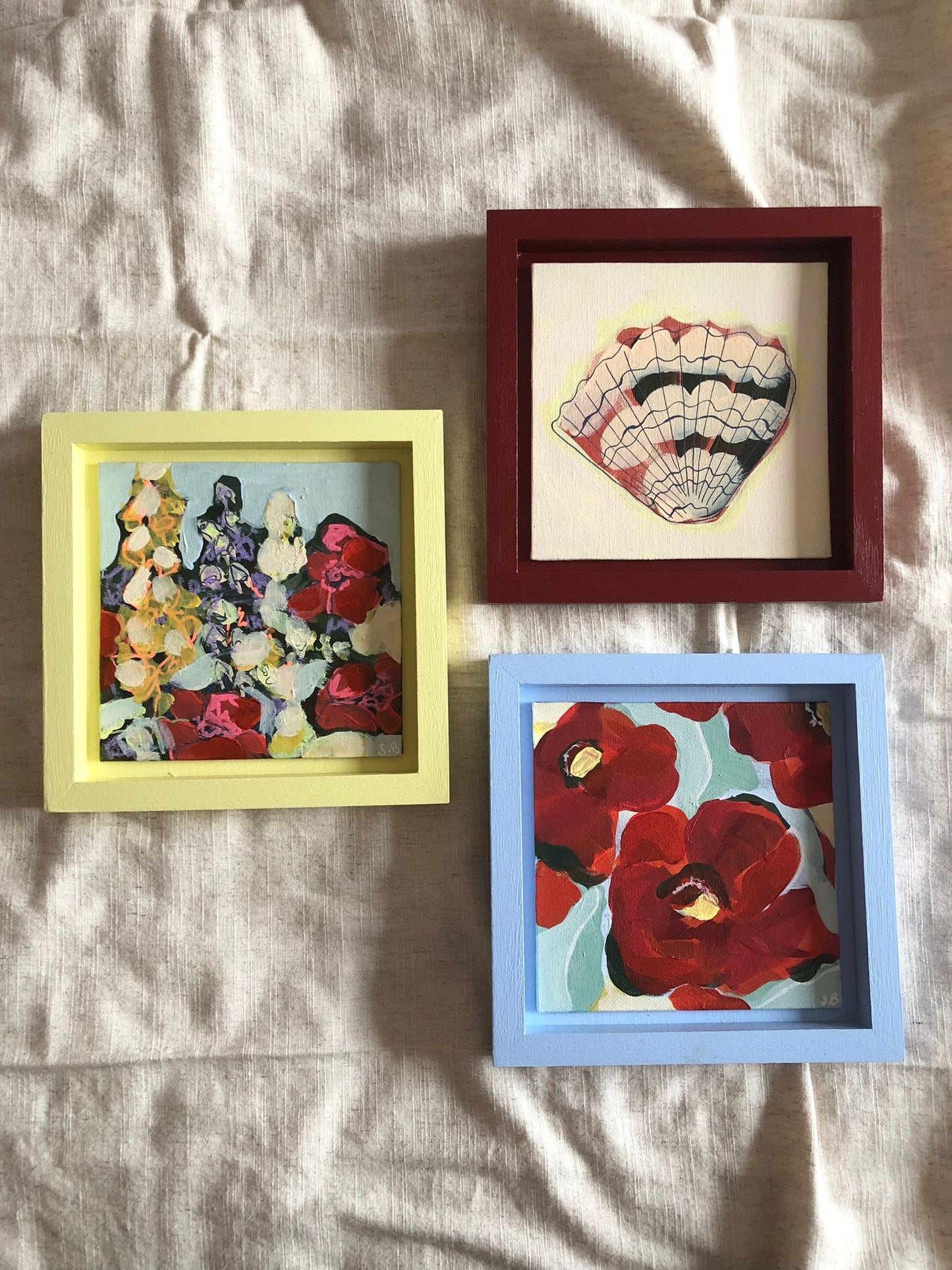 Sian Beck, 'Garden flowers no.1'