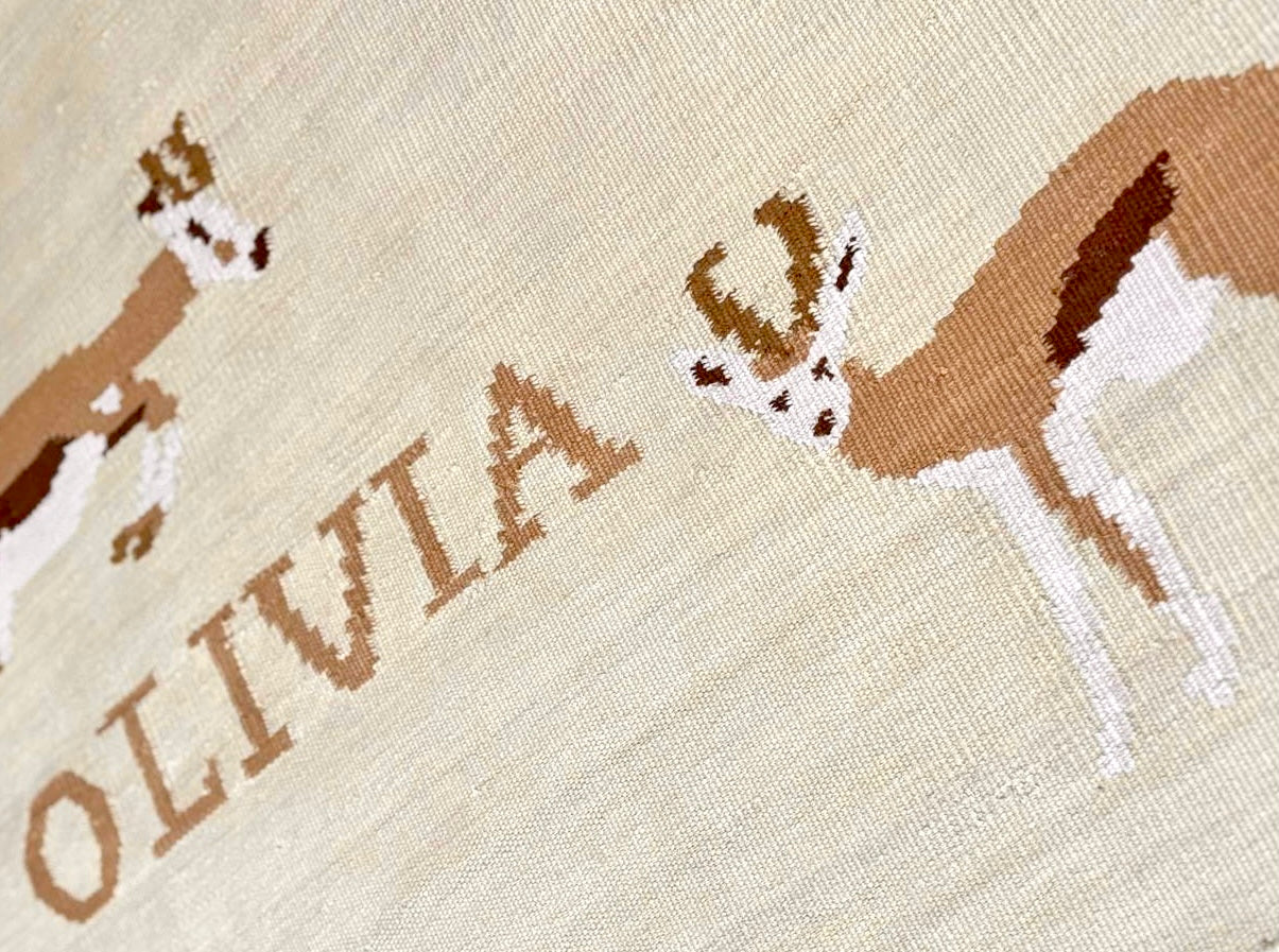 Sparrow and Grass, 'Springbok Wall Hanging'