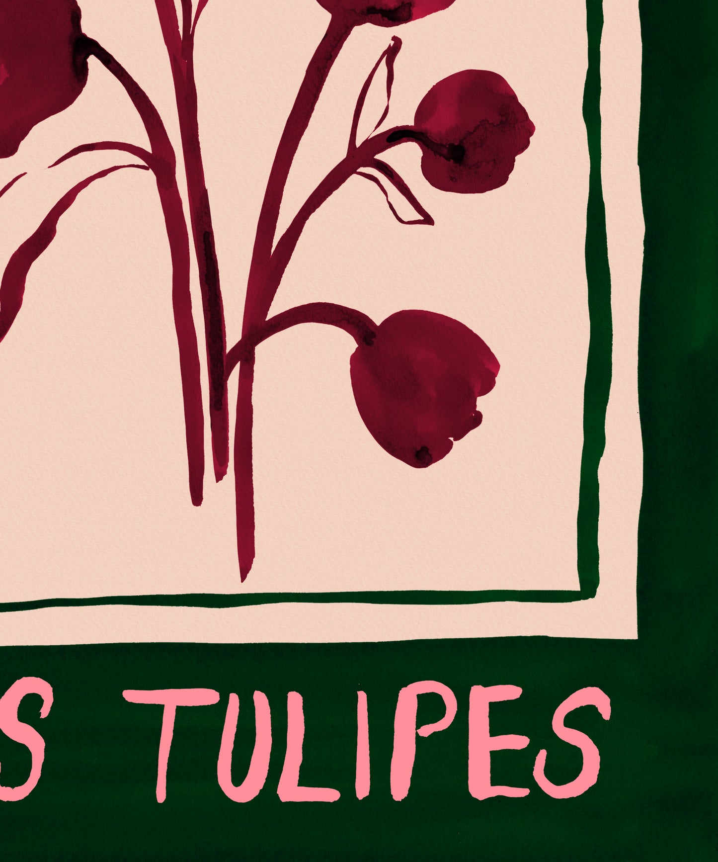 The Good Life Home, The Tulips (Les Tulipes) - French Floral Art Print