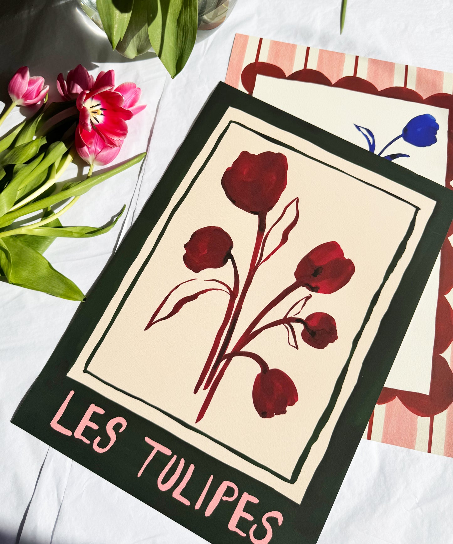 The Good Life Home, The Tulips (Les Tulipes) - French Floral Art Print