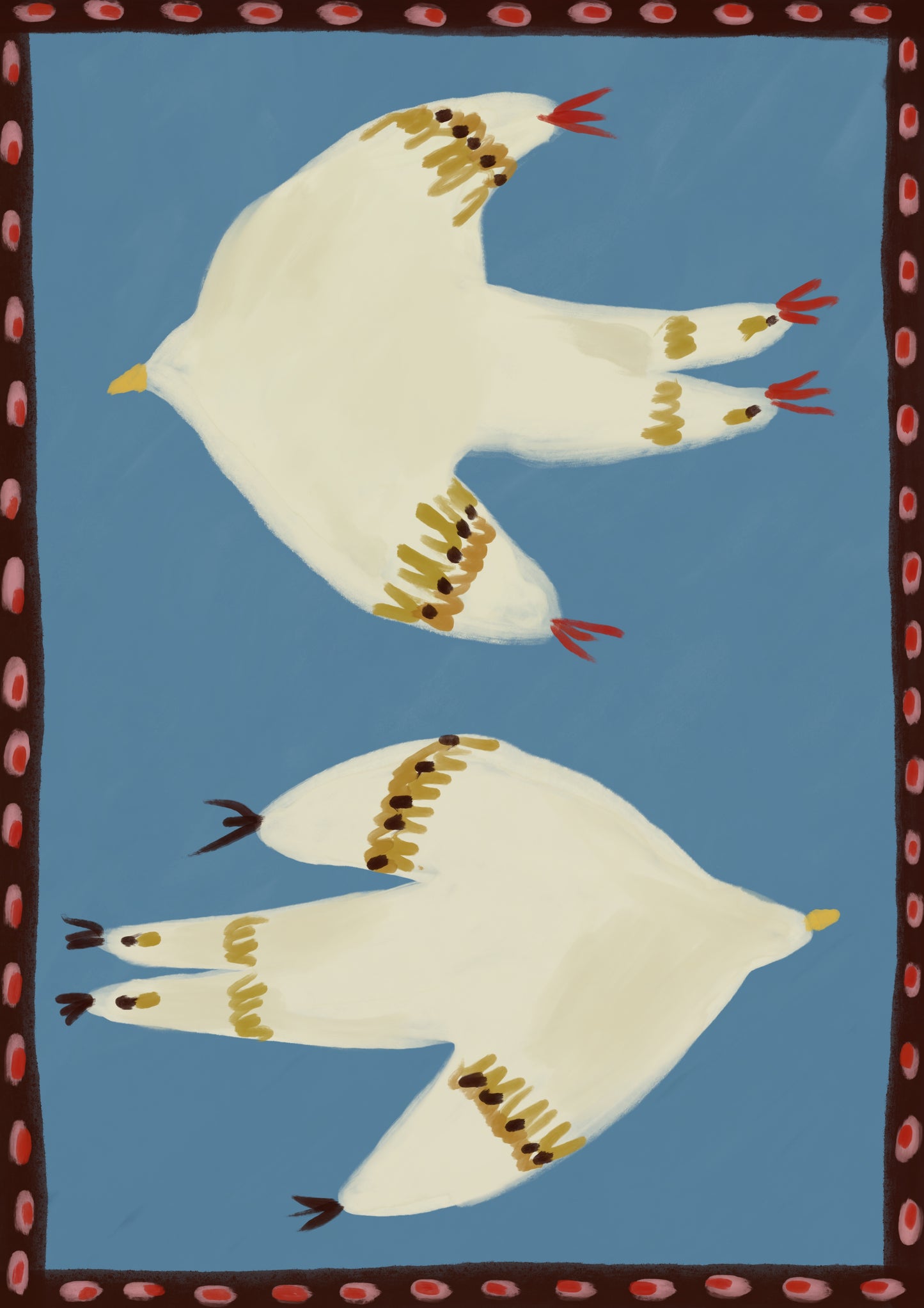 Kiera Black, 'Good Days Calling' Bird Print