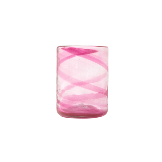 Woven Rosa Deia Glass