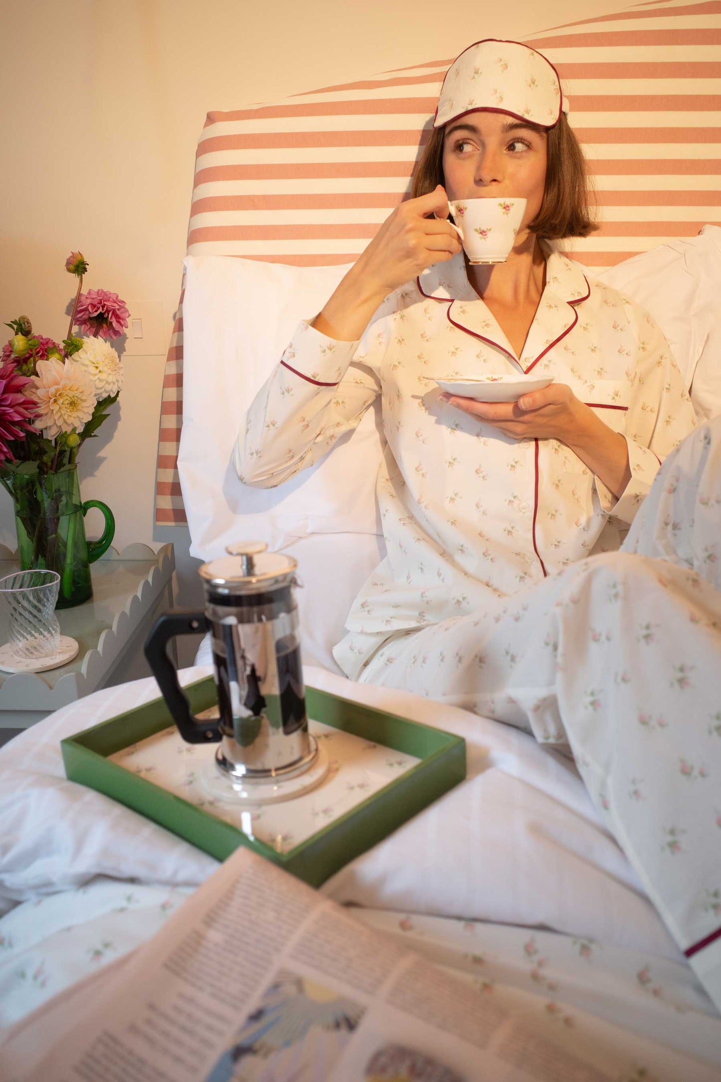 YOLKE x DM Classic Pyjama Set