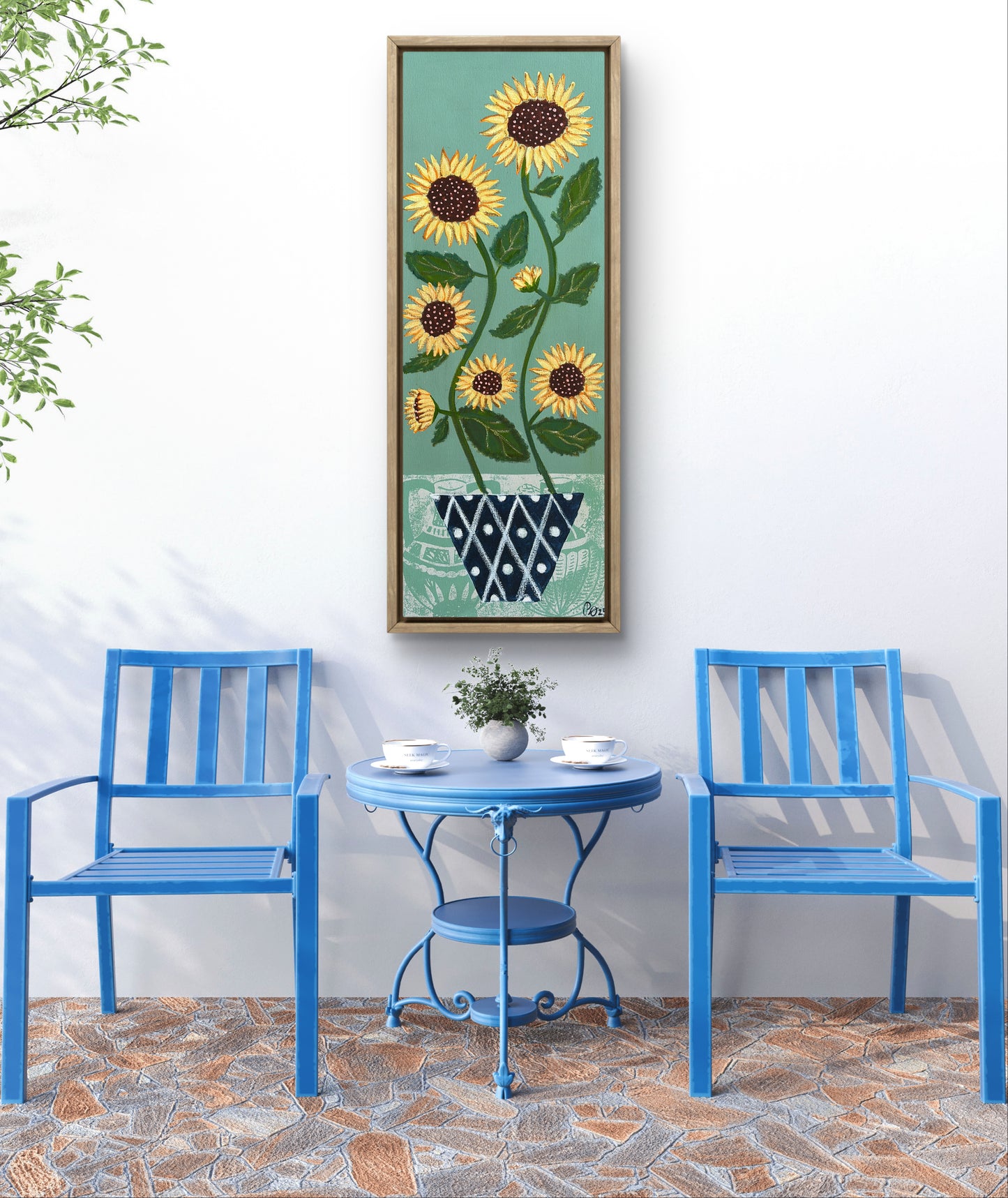 Paula Arango, 'Summer house blooms' 2025