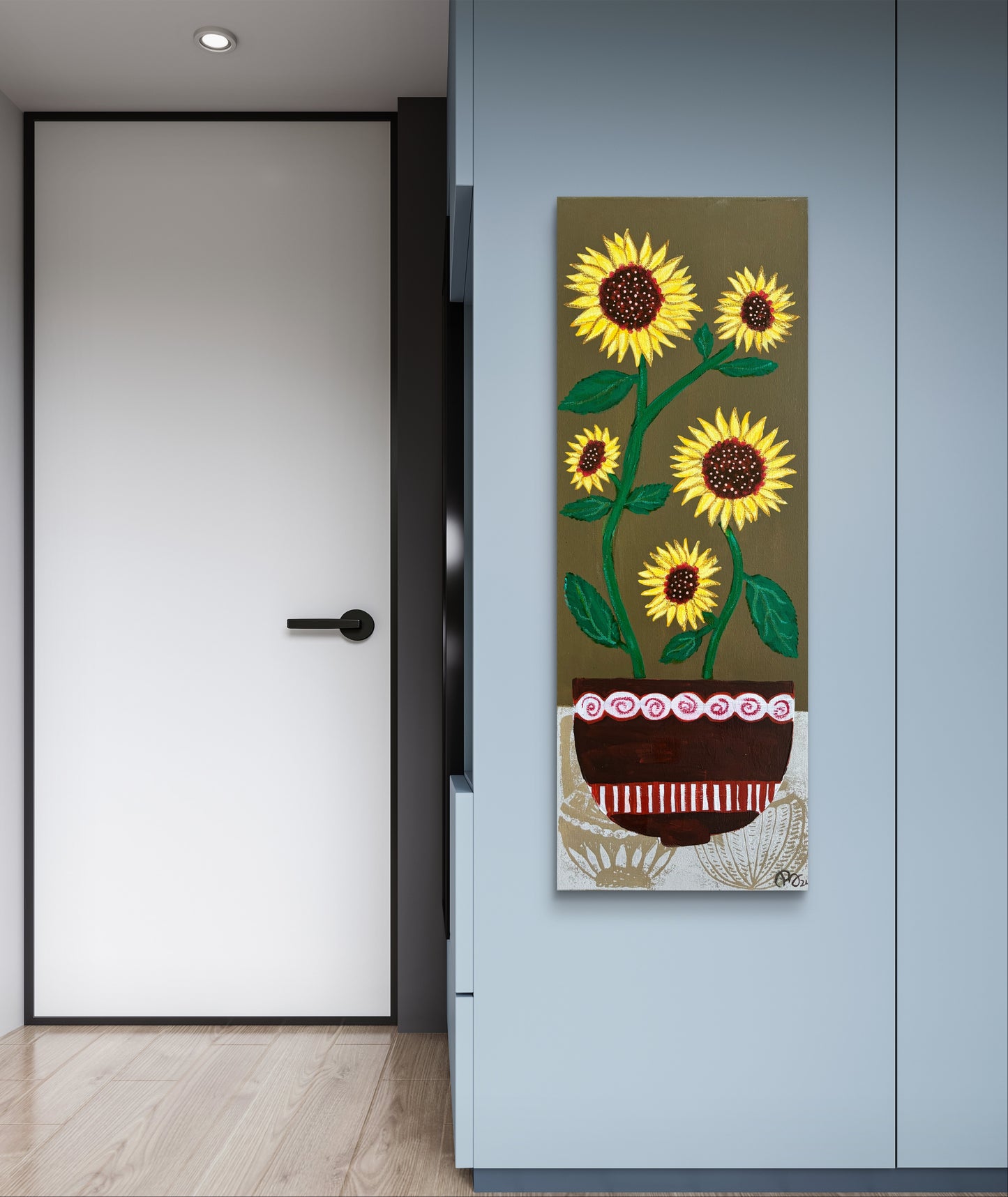 Paula Arango, 'Madrid sunflowers' 2025
