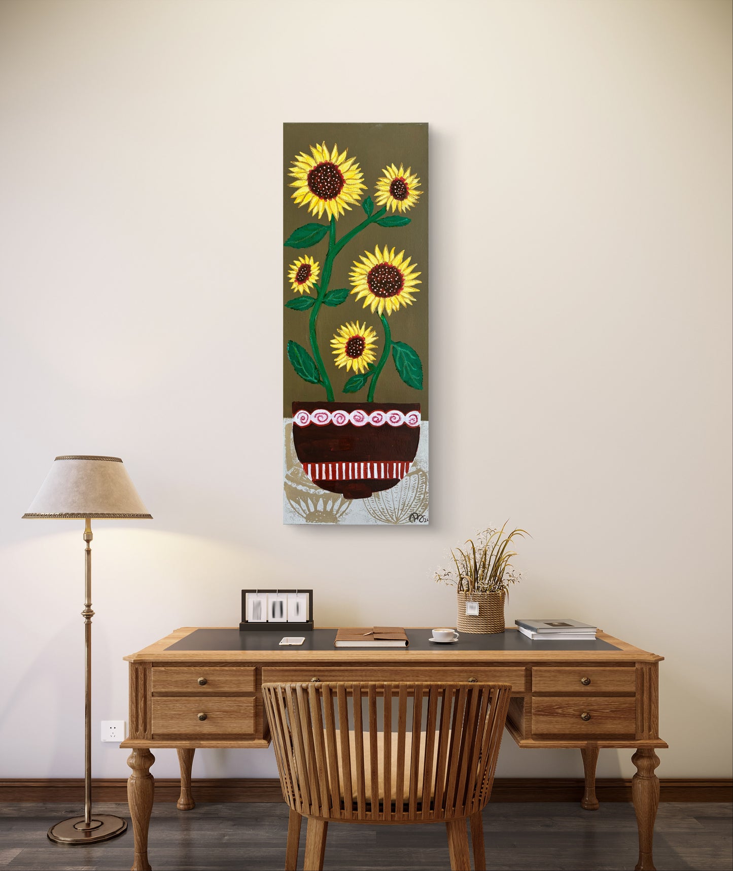 Paula Arango, 'Madrid sunflowers' 2025