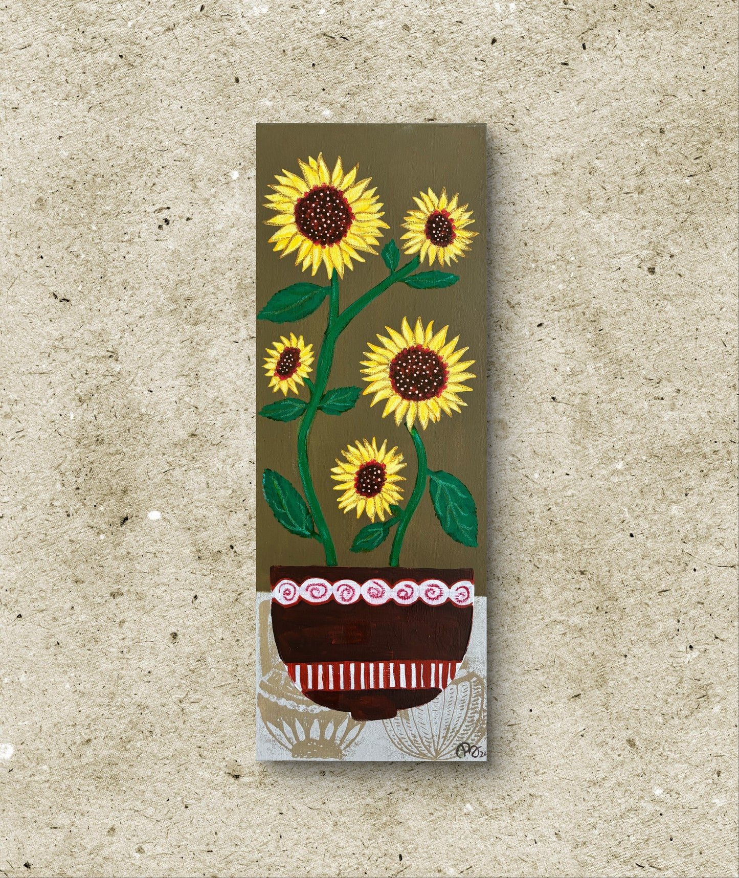 Paula Arango, 'Madrid sunflowers' 2025
