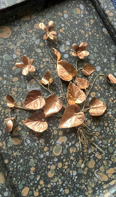 Fiona McDougall, 'Brass Violet' 2025