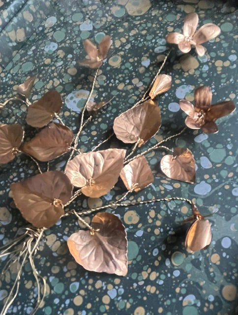 Fiona McDougall, 'Brass Violet' 2025