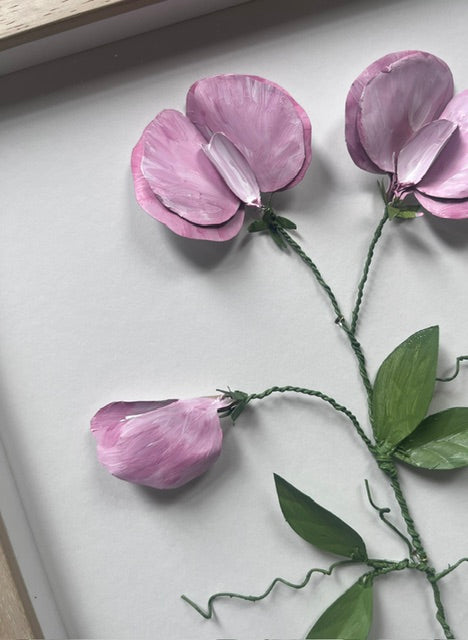 Fiona McDougall, 'Brass Painted Sweet-pea' 2025