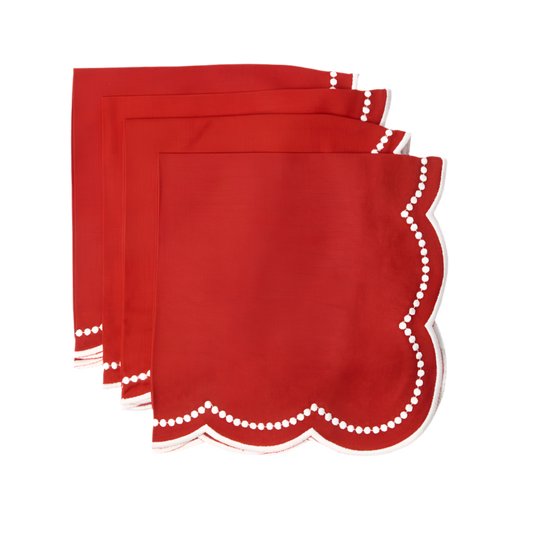 Voi Collective, Orlando Cinnamon Orange Napkins (Set of 4)